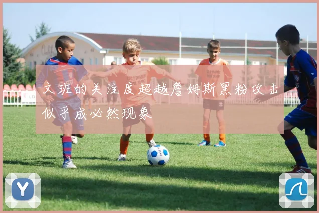 文班的关注度超越詹姆斯黑粉攻击似乎成必然现象