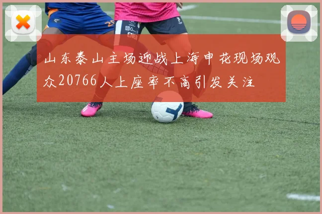 山东泰山主场迎战上海申花现场观众20766人上座率不高引发关注